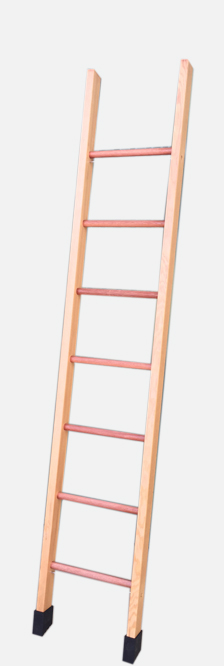 Timber single ladder