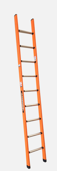 Fibreglass industrial ladder